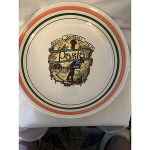 Vintage Himark Pasta Serve Bowl San Remo Buona Italia Made in Italy 11.5"